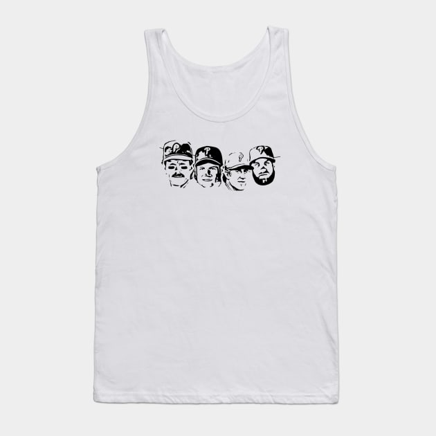 Phillies Rushmore Tank Top by Sonicling